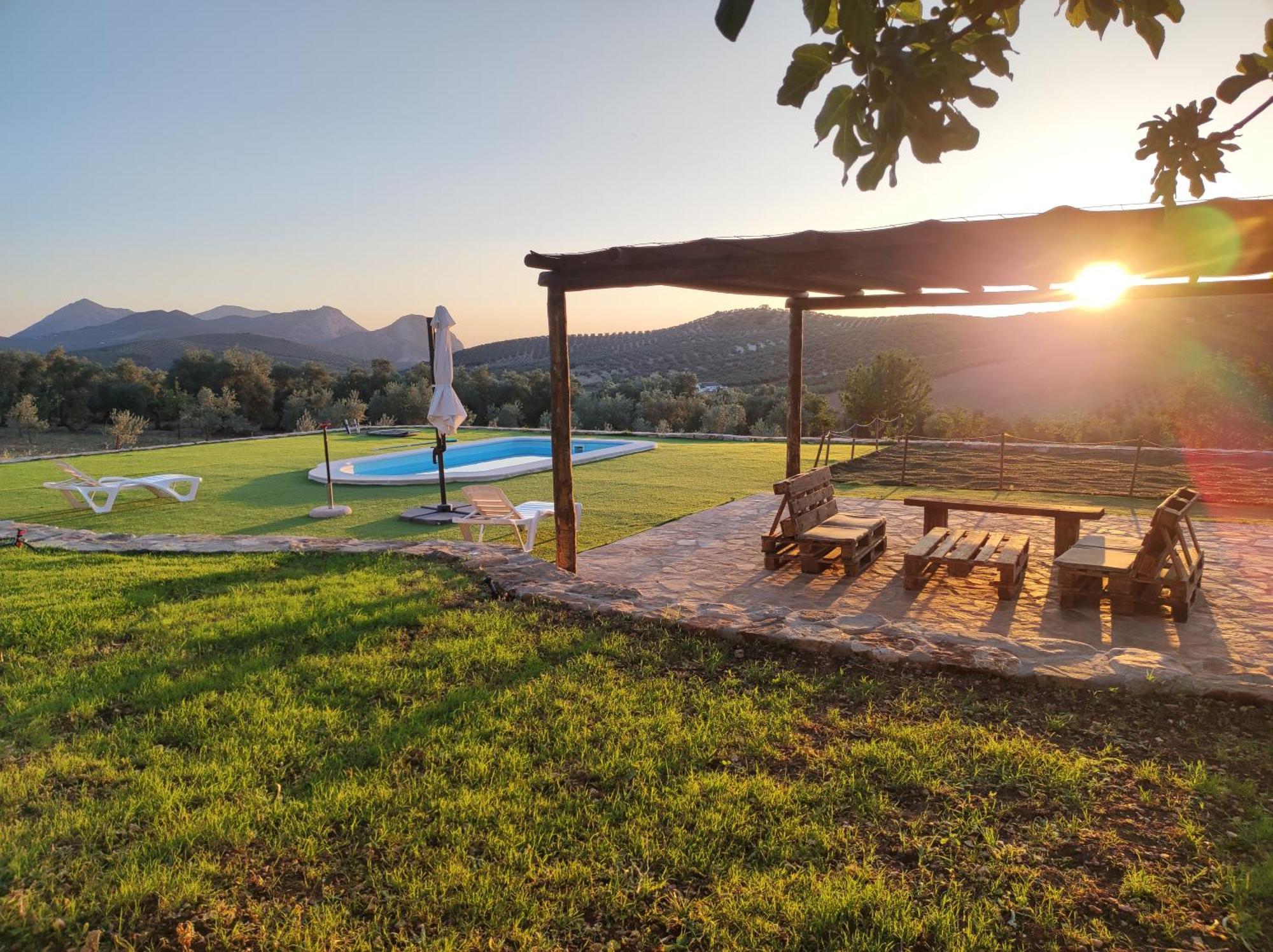 Villa Cortijo Rural Gumeo Málaga Esterno foto