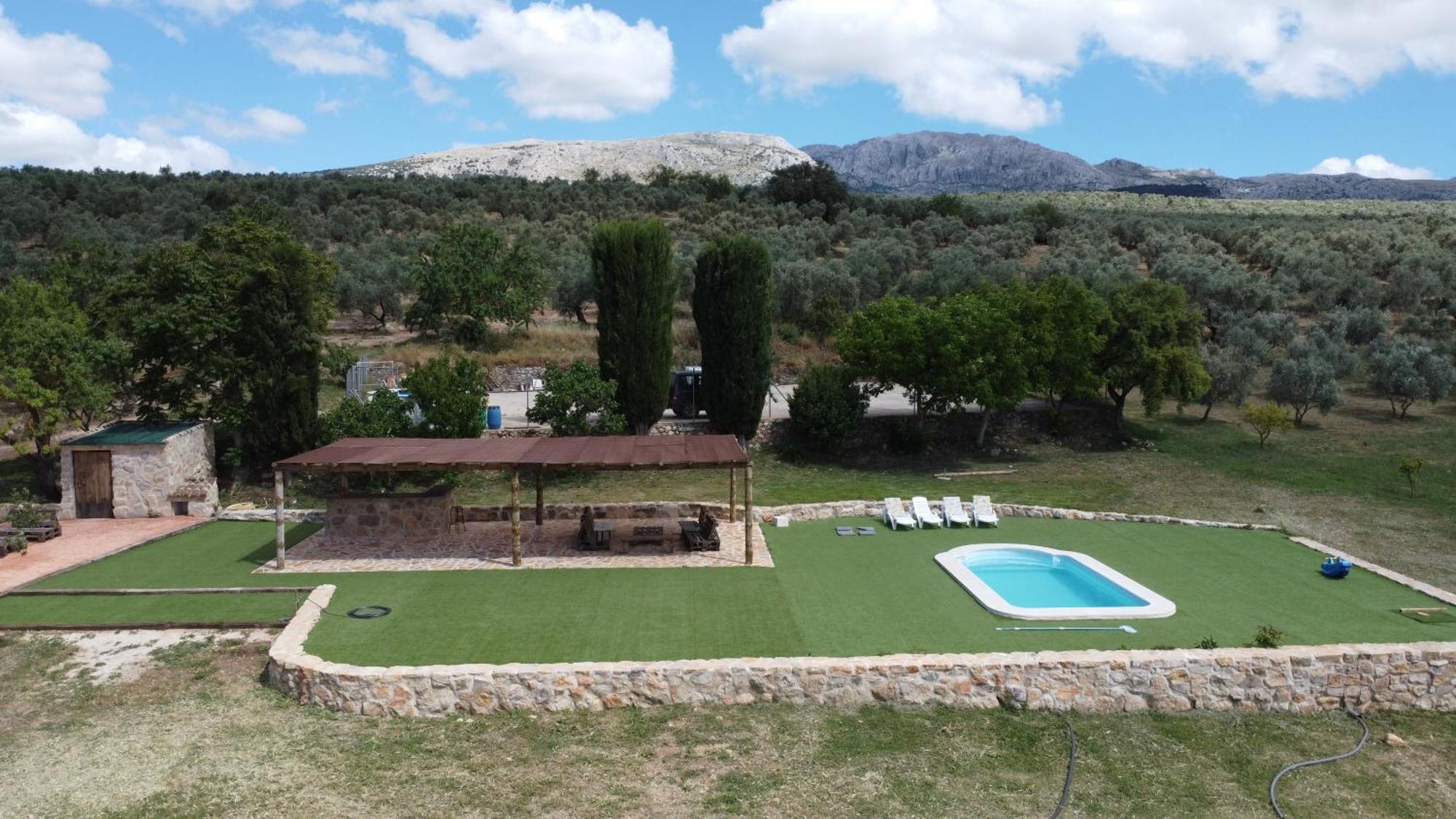 Villa Cortijo Rural Gumeo Málaga Esterno foto